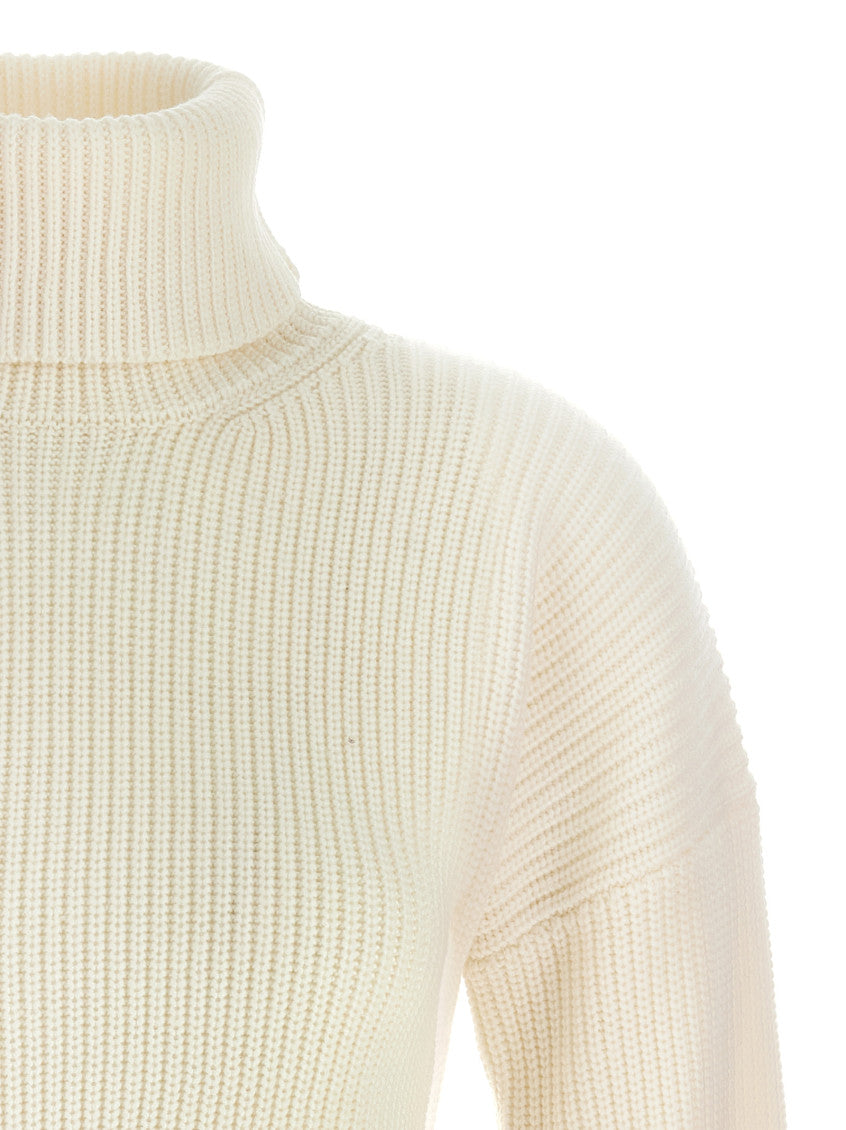 Off White Turtle Neck Sweater 3
