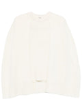 White Crew Neck Sweater 1
