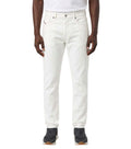 White Regular Mid Rise Jeans 1