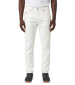 White Regular Mid Rise Jeans 1
