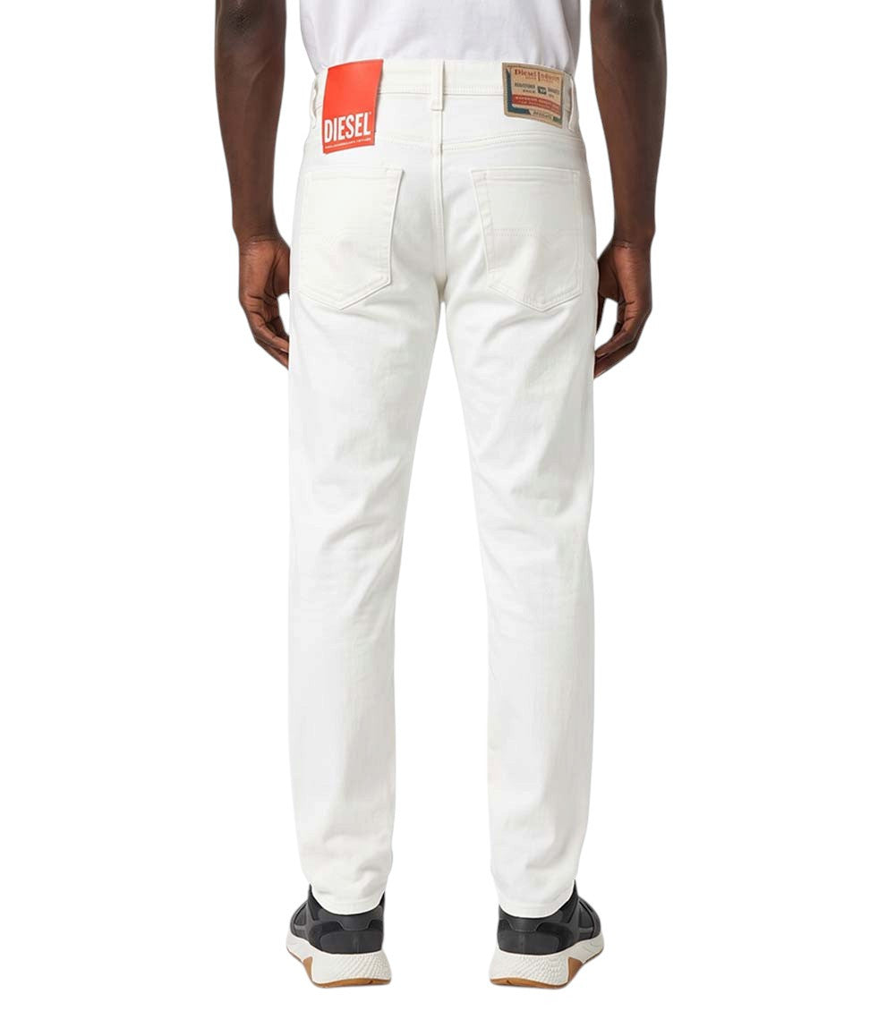 White Regular Mid Rise Jeans 2