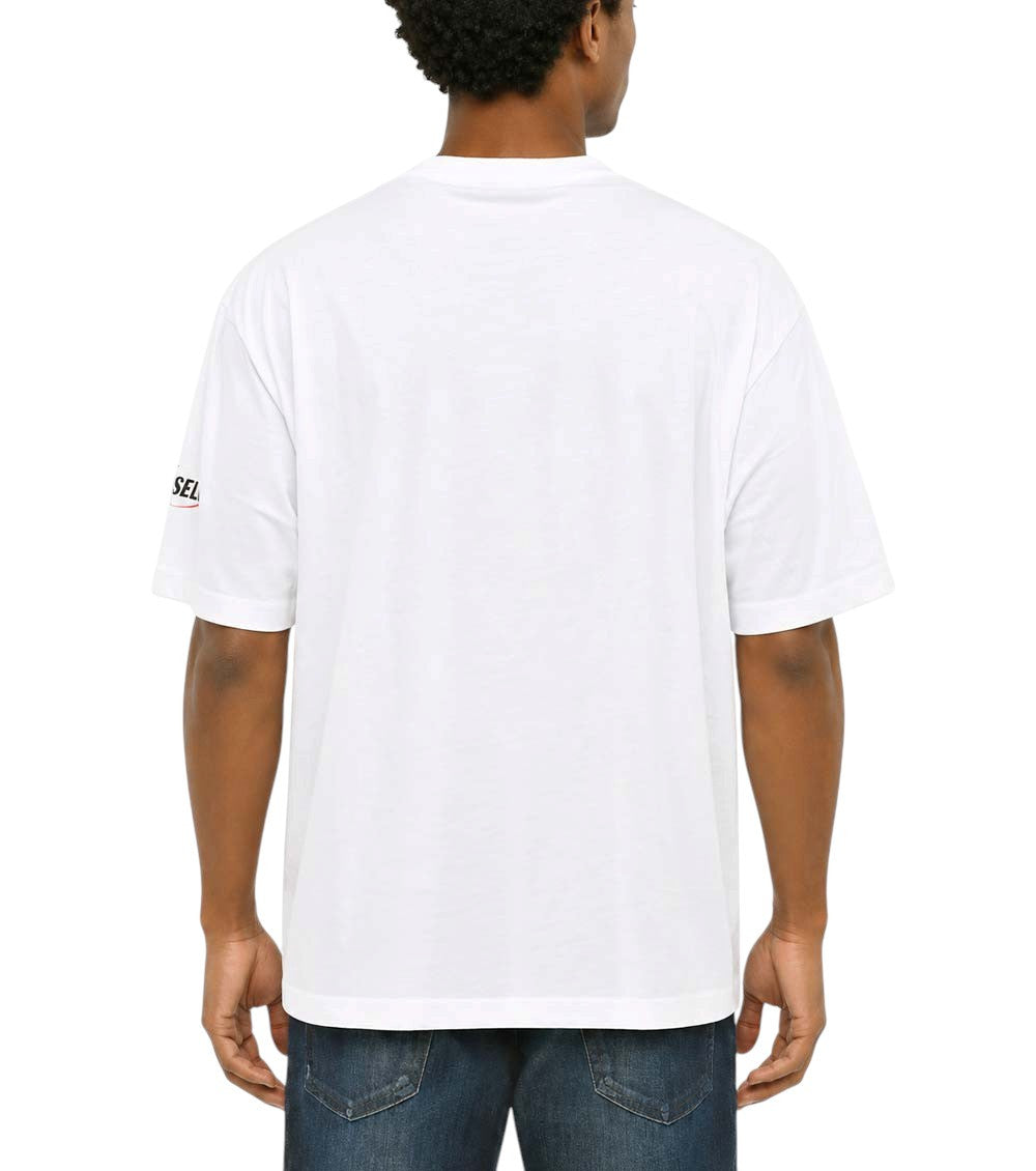 White Relaxed Logo T-Shirt 2