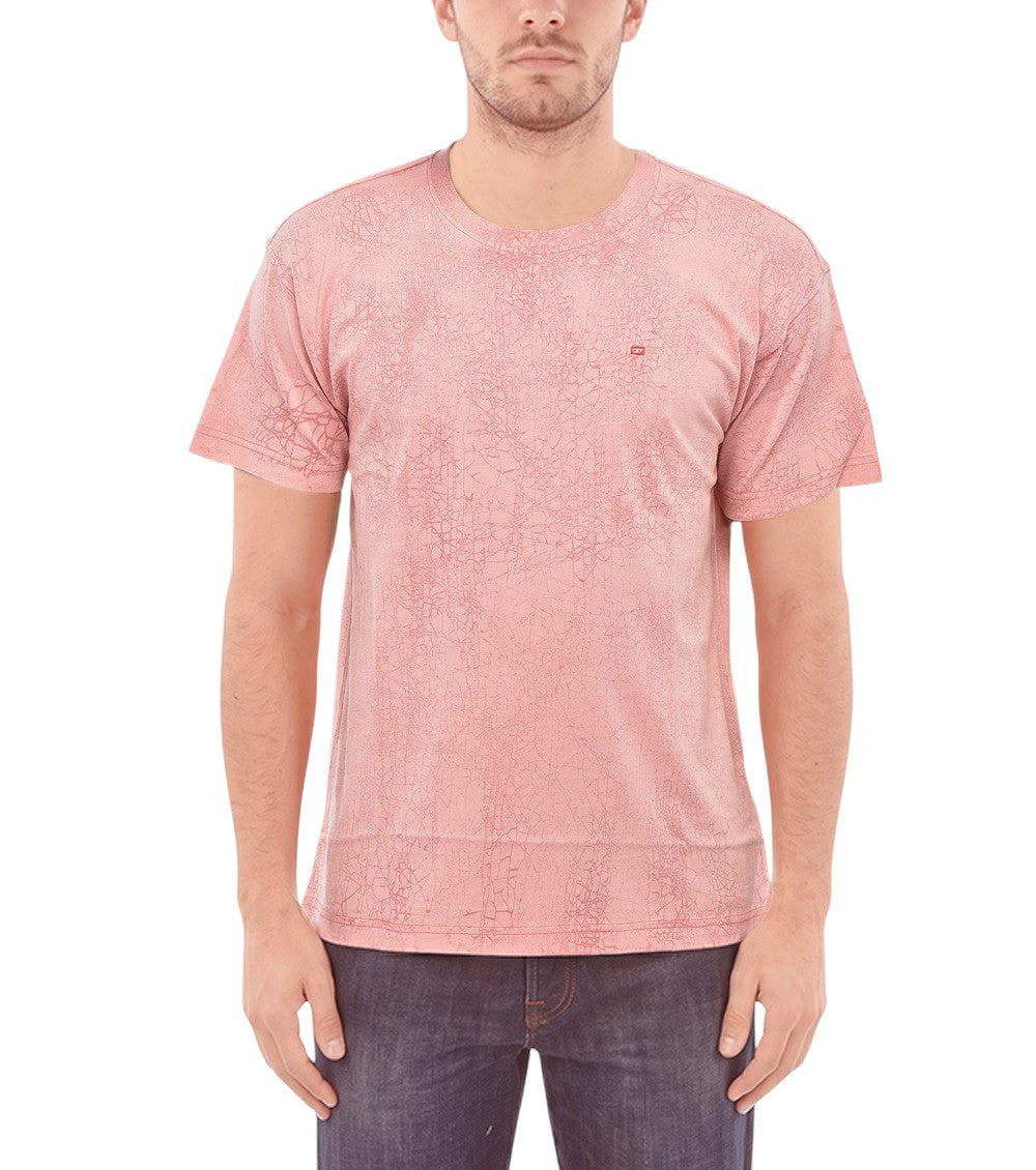 Pink Crew Neck T-Shirt 1