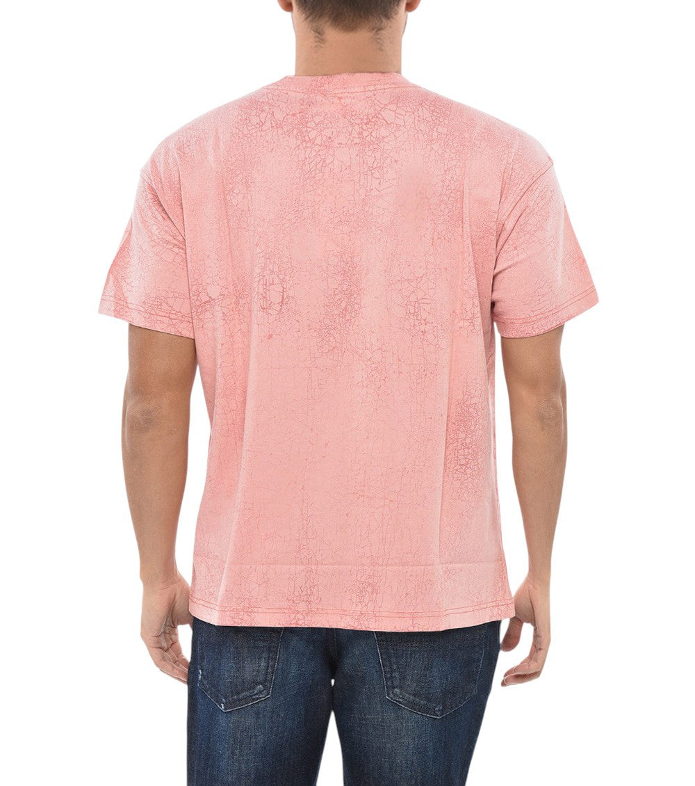 Pink Crew Neck T-Shirt 2