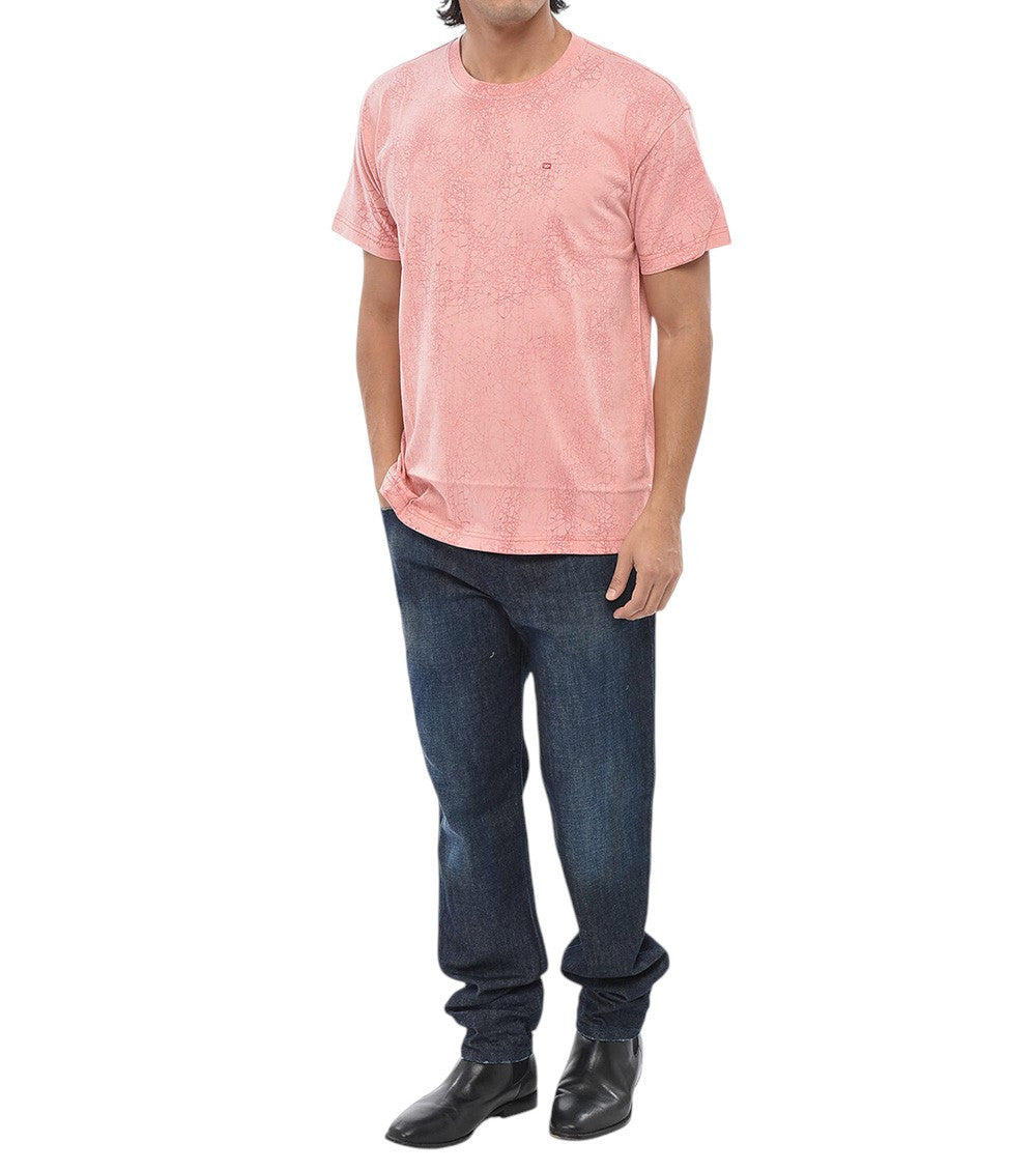 Pink Crew Neck T-Shirt 3