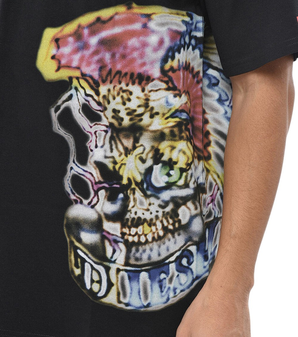 Black Graphic Print T-Shirt 4