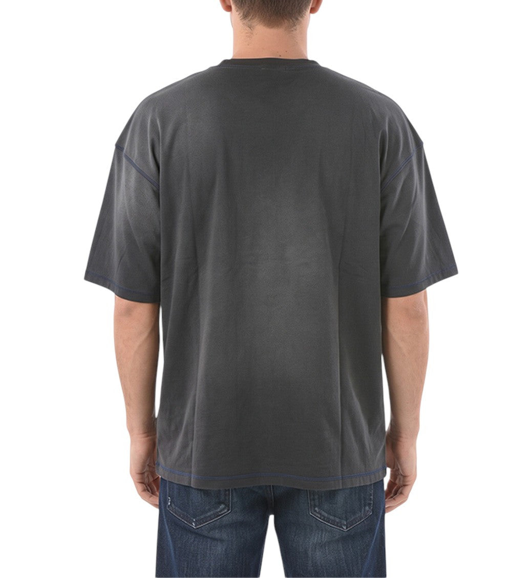 Dark Grey Printed T-Shirt 2