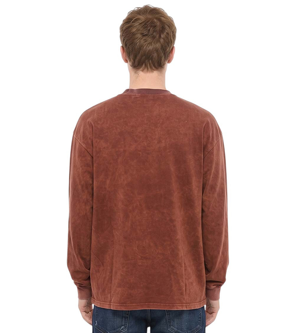Orange Full Sleeves T-Shirt 2