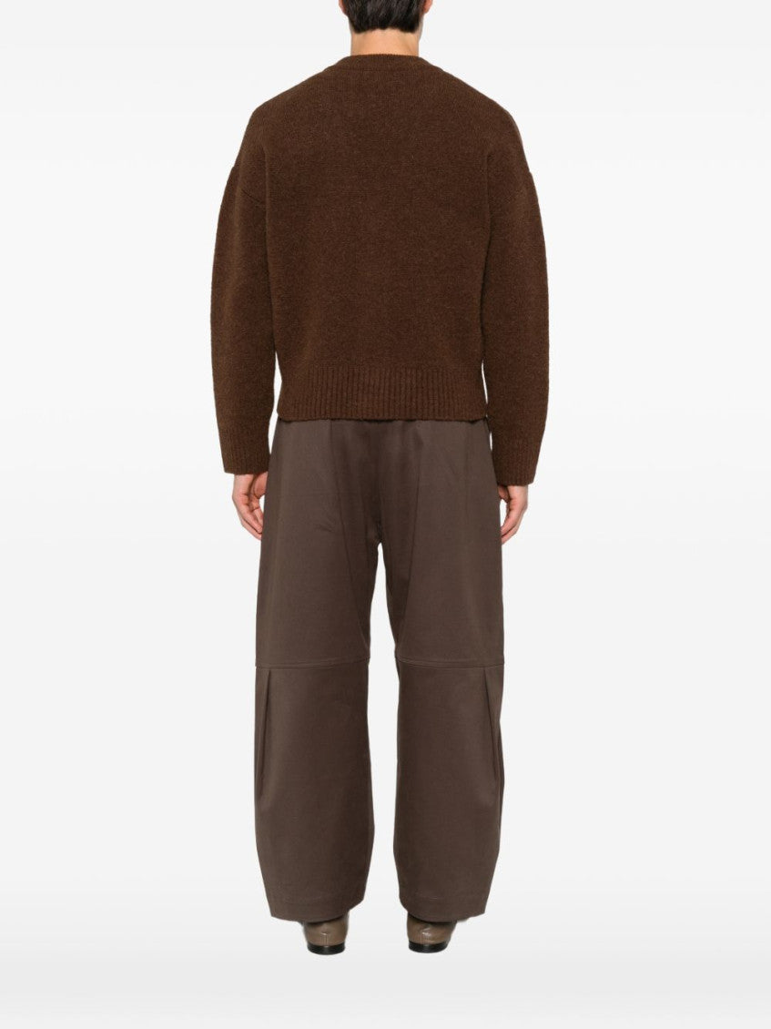 Brown V Neck Cardigan 5