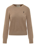 Brown Round Neck Sweater 1