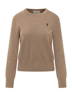 Brown Round Neck Sweater 1