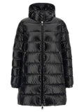 Black Quilted Hood Sweater 1