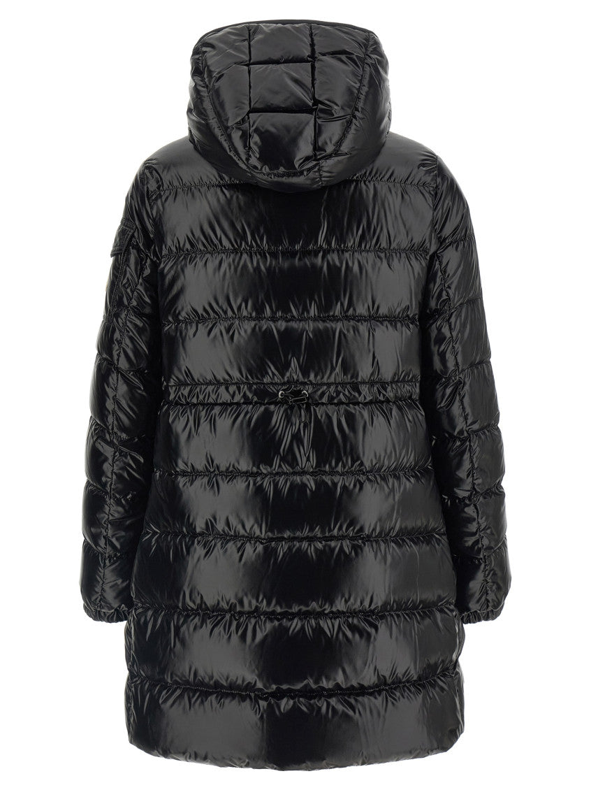 Black Quilted Hood Sweater 2