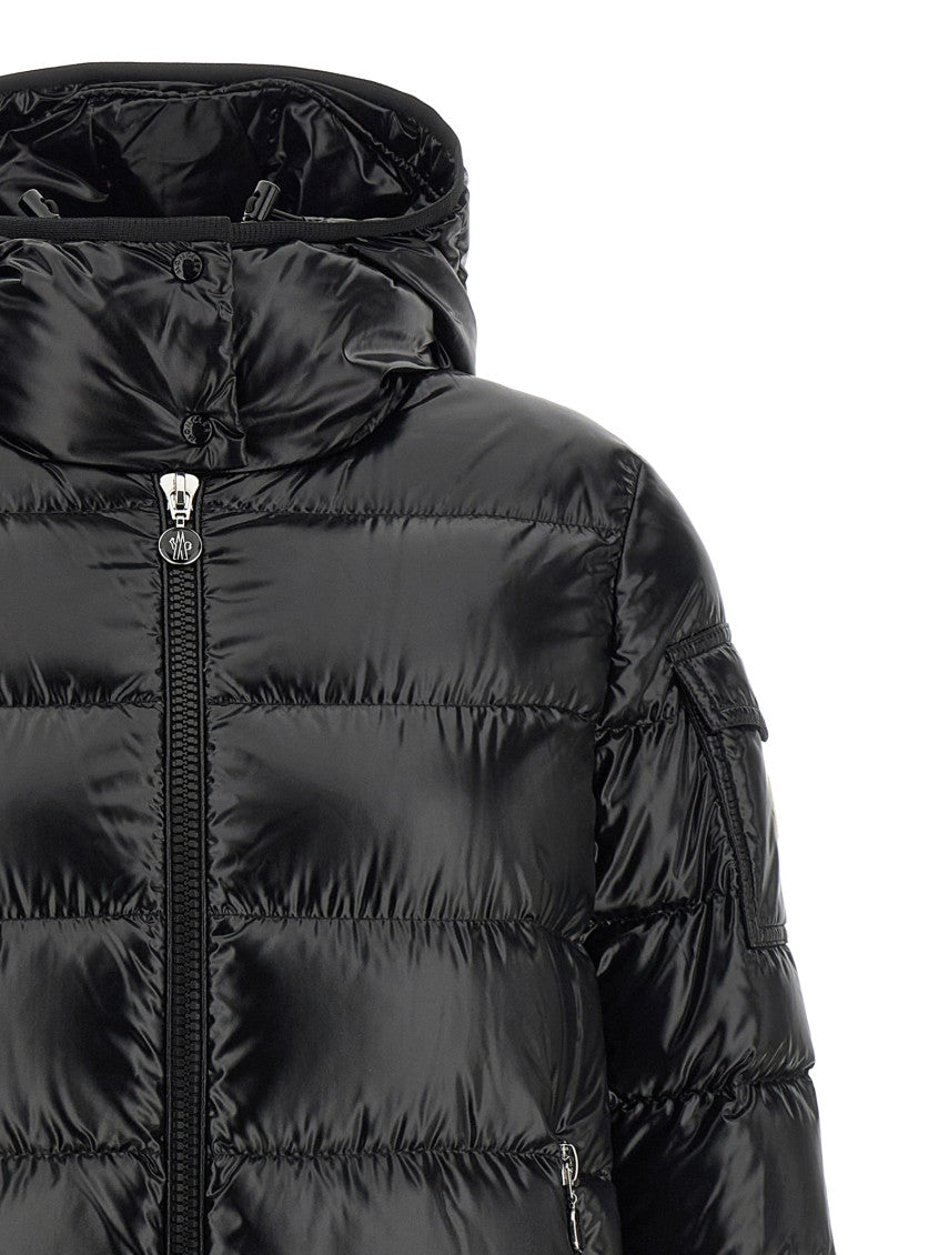 Black Quilted Hood Sweater 3