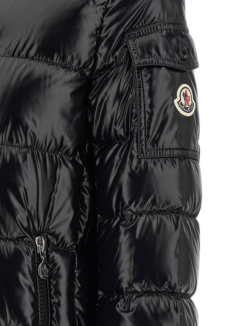 Black Quilted Hood Sweater 4