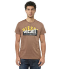 Brown Graphic Logo T-Shirt 1