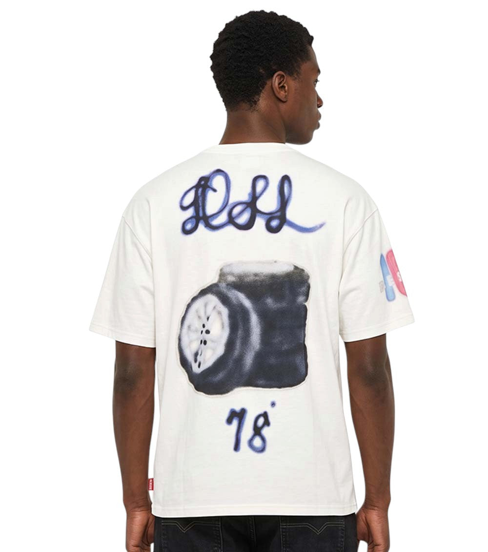 White Graphic Logo T-Shirt 2
