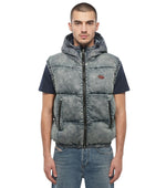 Blue Padded Hood Jacket 1