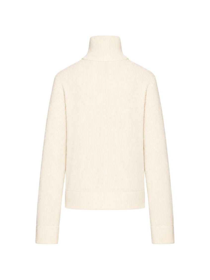 Beige Turtle Neck Sweater 2