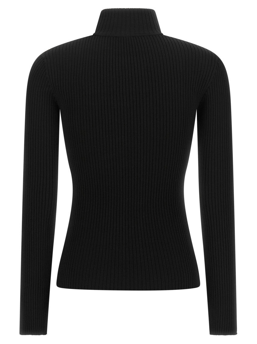 Black Turtle Neck Sweater 2