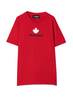 Kids Red Logo T-Shirt 1