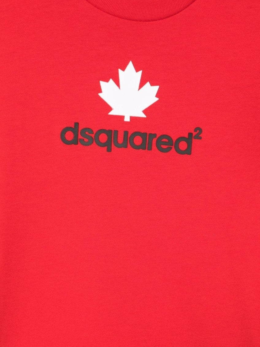 Kids Red Logo T-Shirt 2