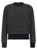 BlackWhite Crew Neck Sweater 1