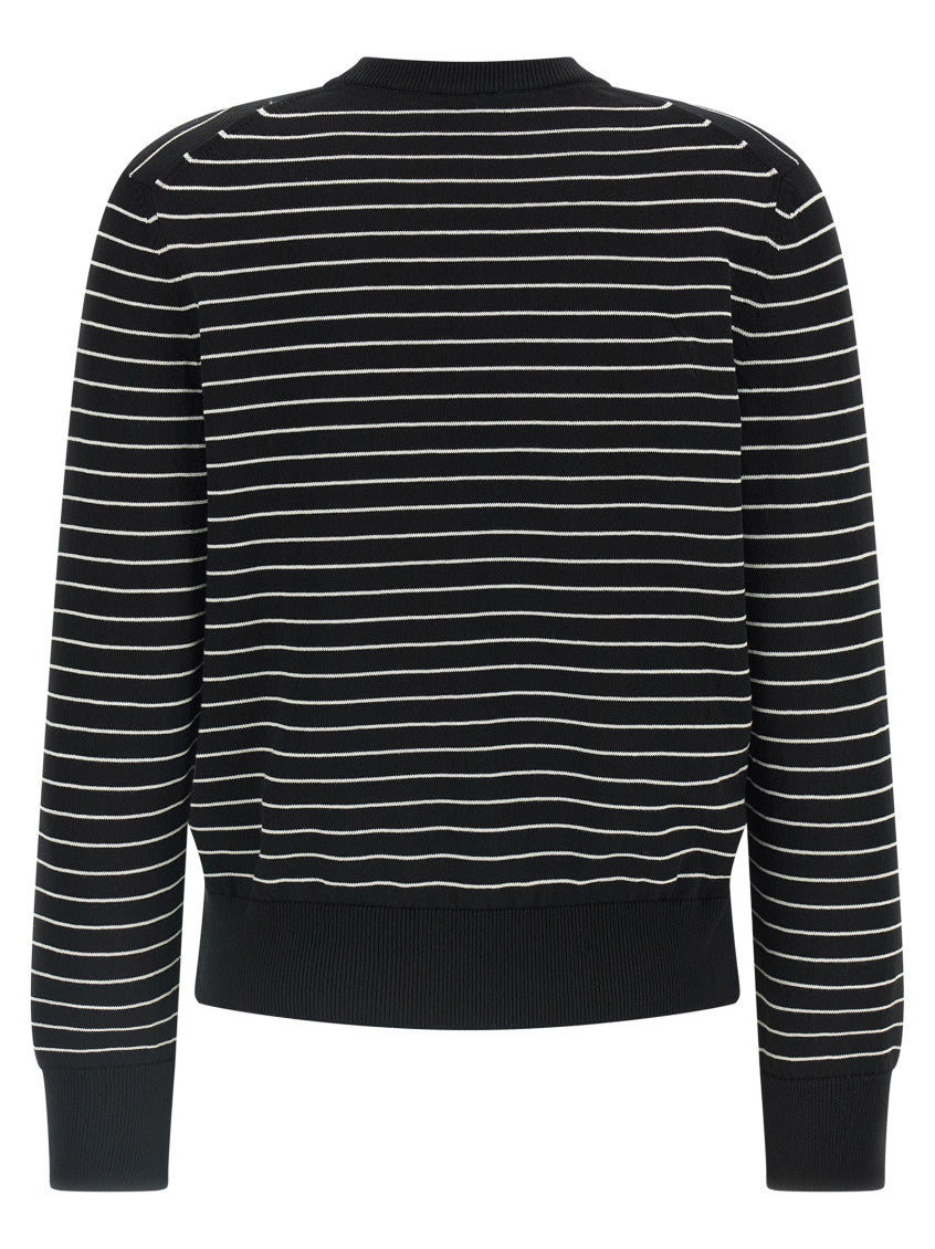 BlackWhite Crew Neck Sweater 2