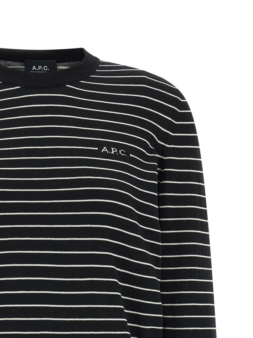 BlackWhite Crew Neck Sweater 3