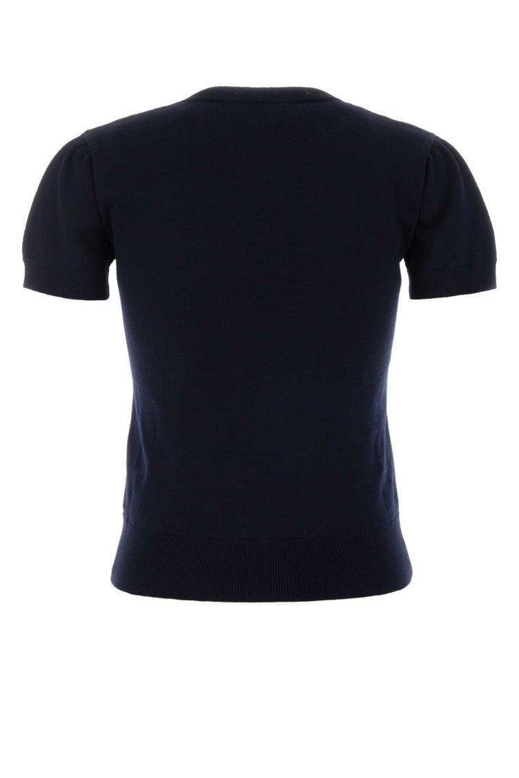 Black Crew Neck Sweater 2