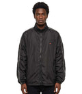 Black Mock Collar Jacket 1