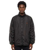 Black Mock Collar Jacket 1