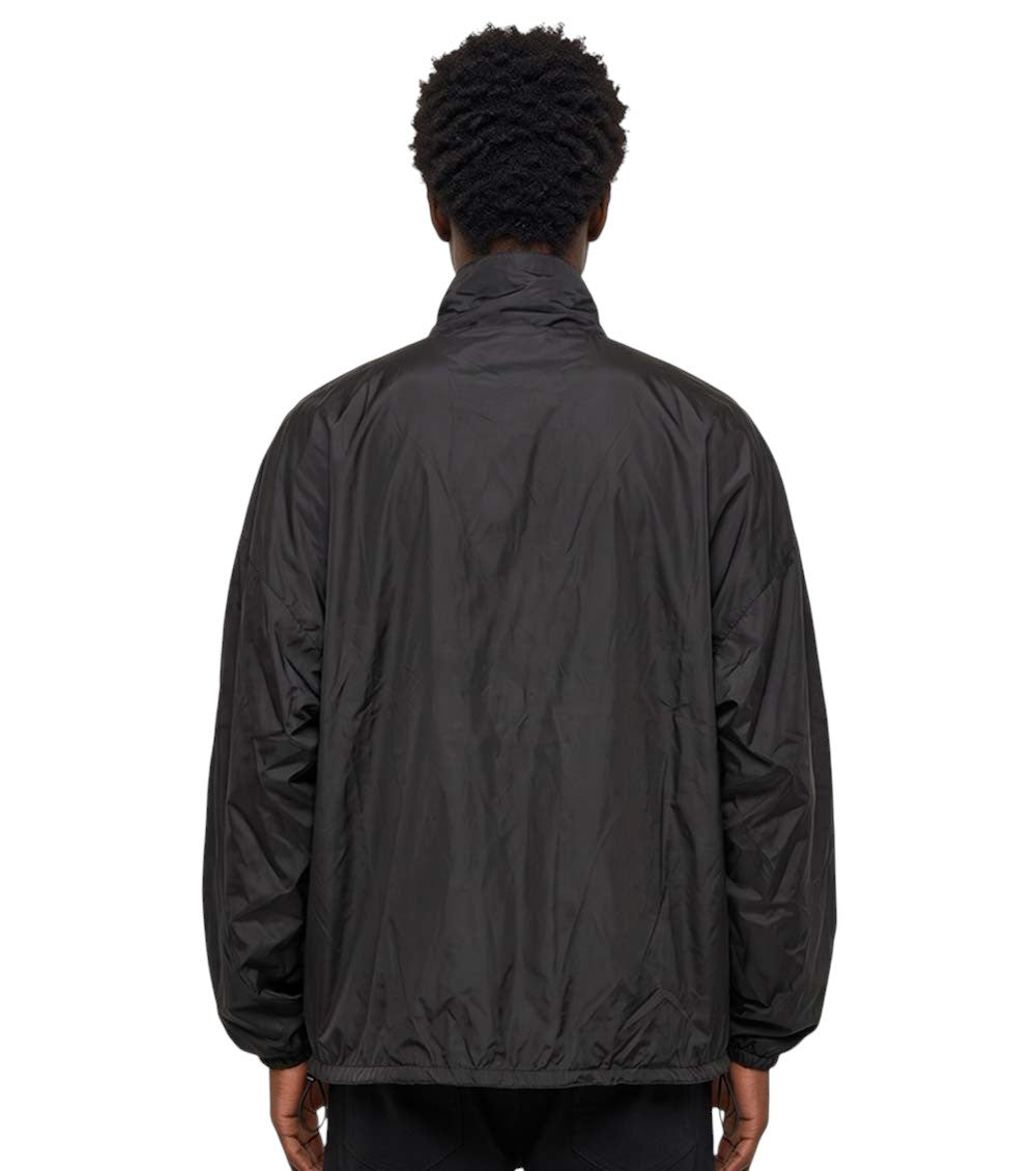 Black Mock Collar Jacket 2