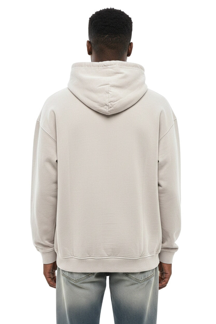 Light Grey Relaxed Hoodie 2