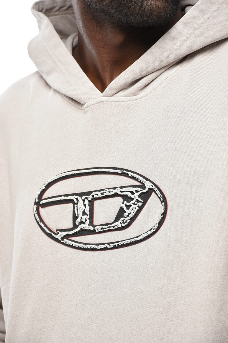 Light Grey Relaxed Hoodie 3