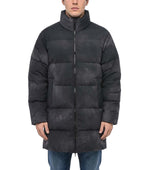 Black Quilted Parka Jacket 1