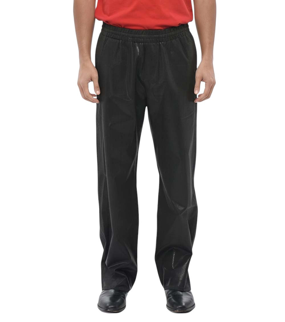 Black Elasticated Trousers 1