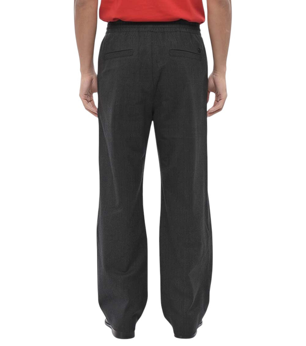 Black Elasticated Trousers 2
