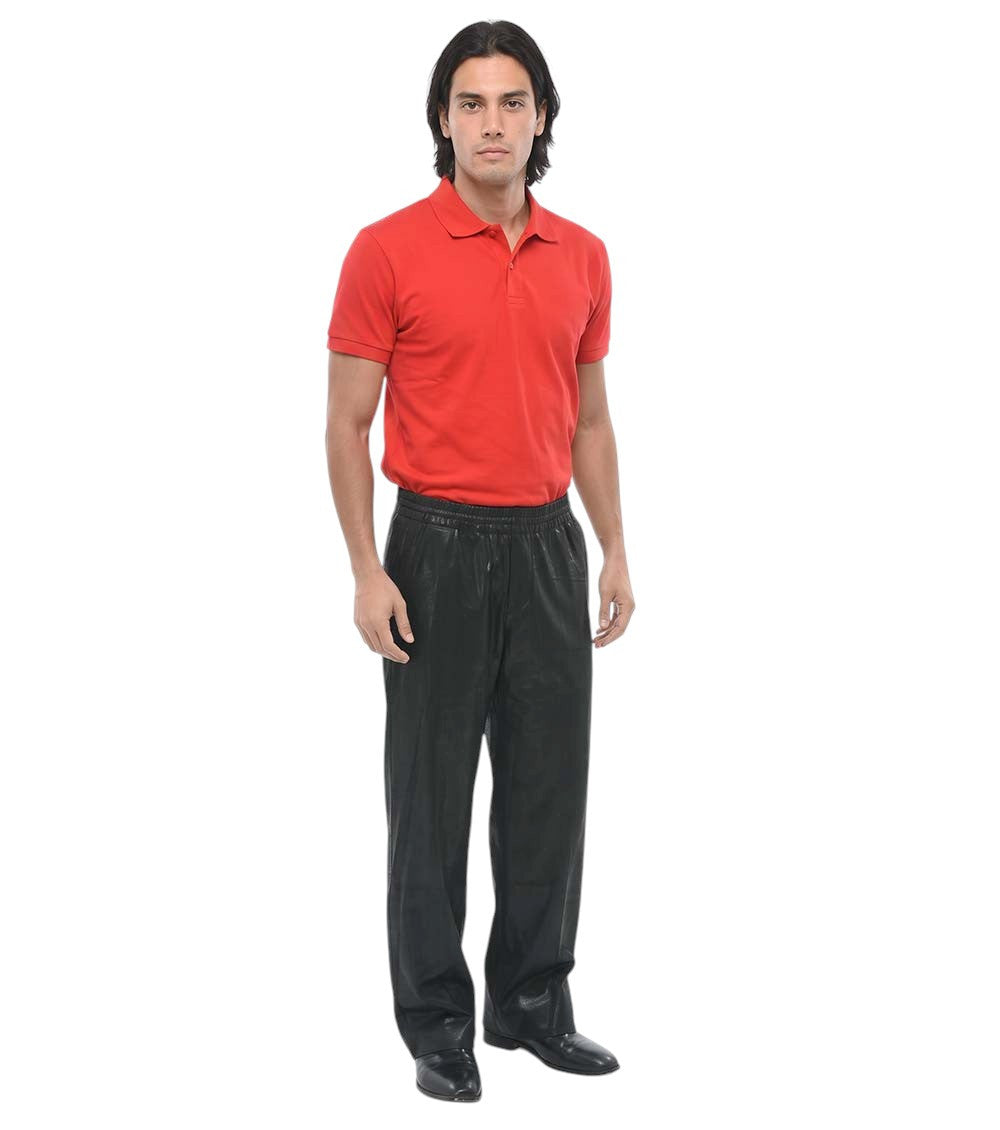 Black Elasticated Trousers 3