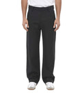 Black Flat Front Trousers 1