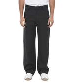 Black Flat Front Trousers 1