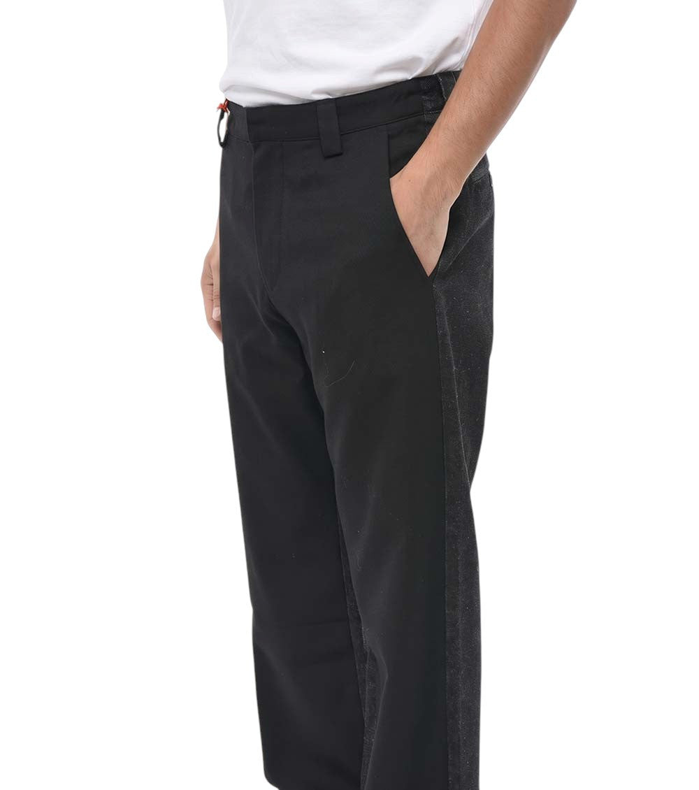 Black Flat Front Trousers 3