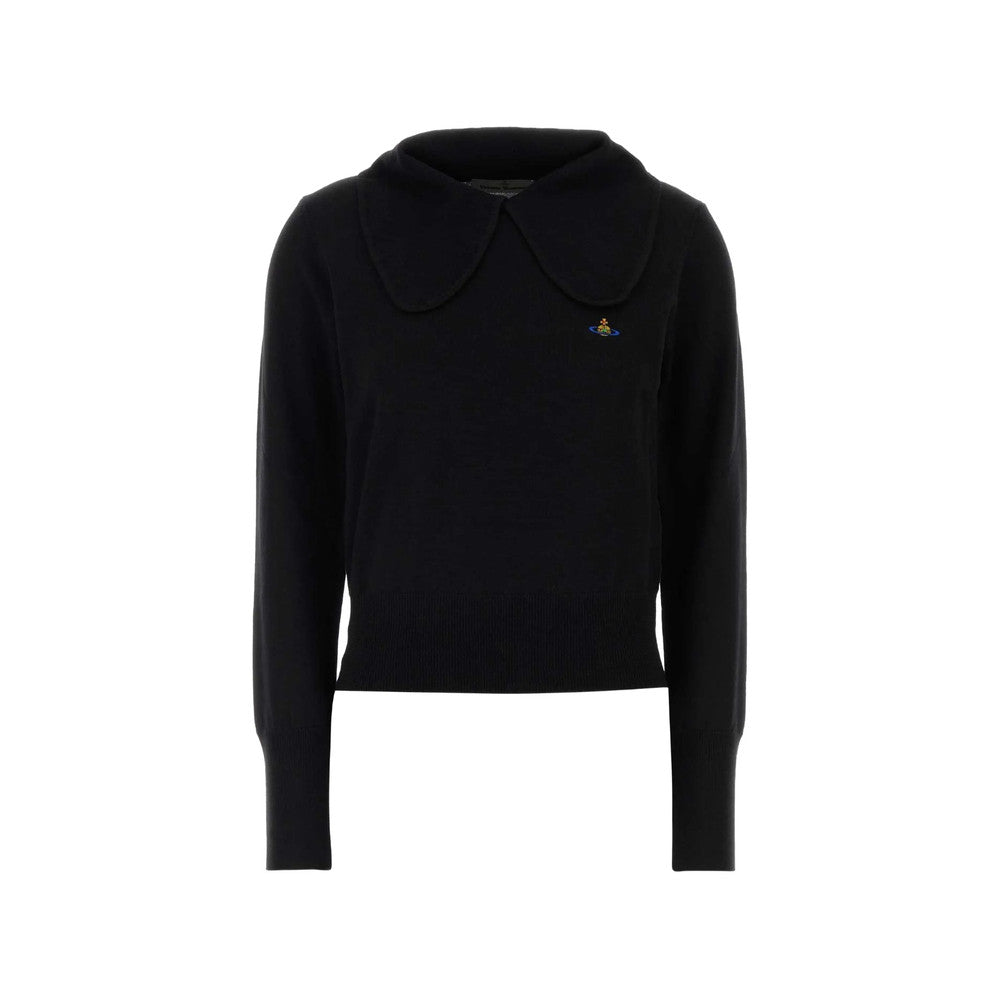 Black Logo Sweater 1