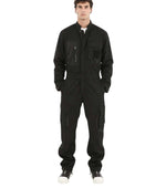 Black Band Collar Jumpsuit 1