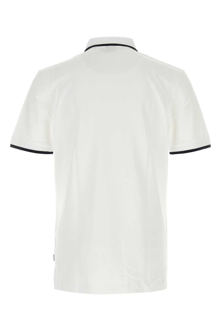 White Logo Polo 2