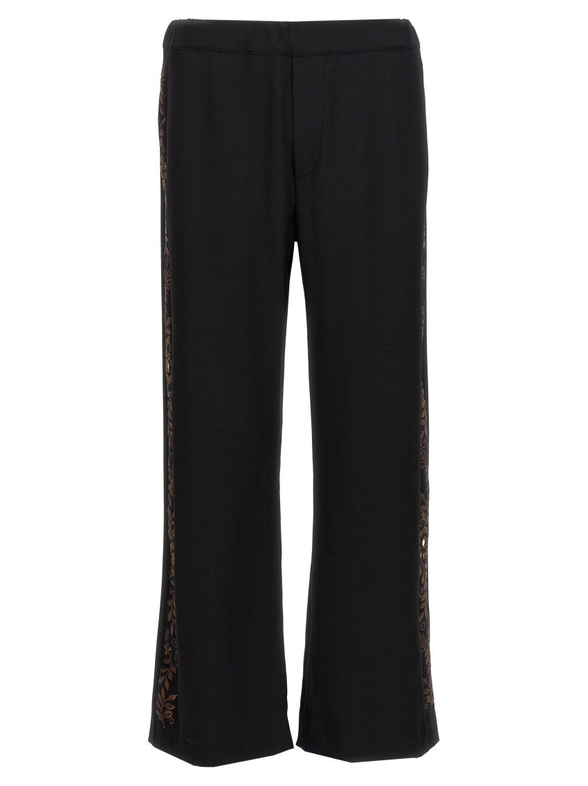 Black Wide Leg Trouser 1