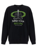 Black Graphic Print Sweatshirt 1
