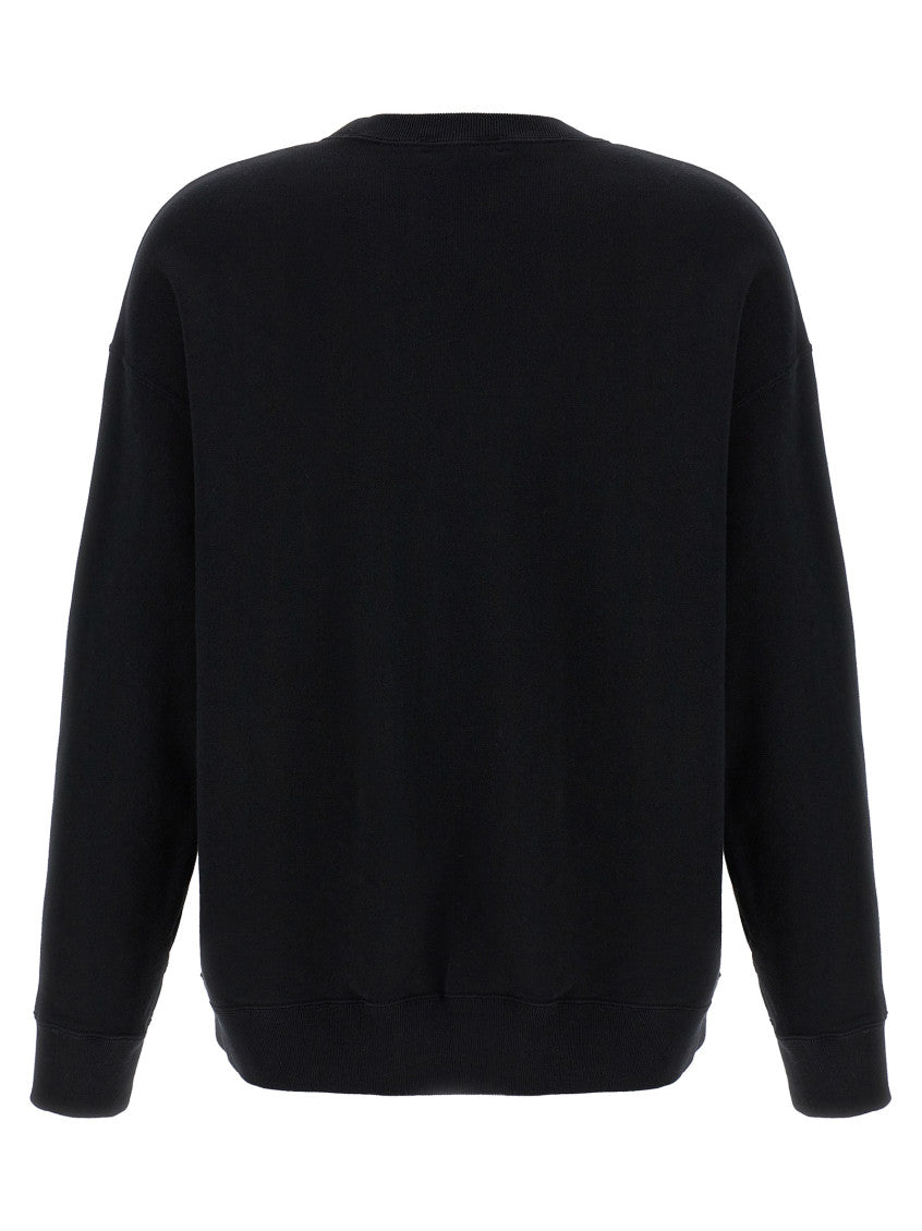 Black Graphic Print Sweatshirt 2