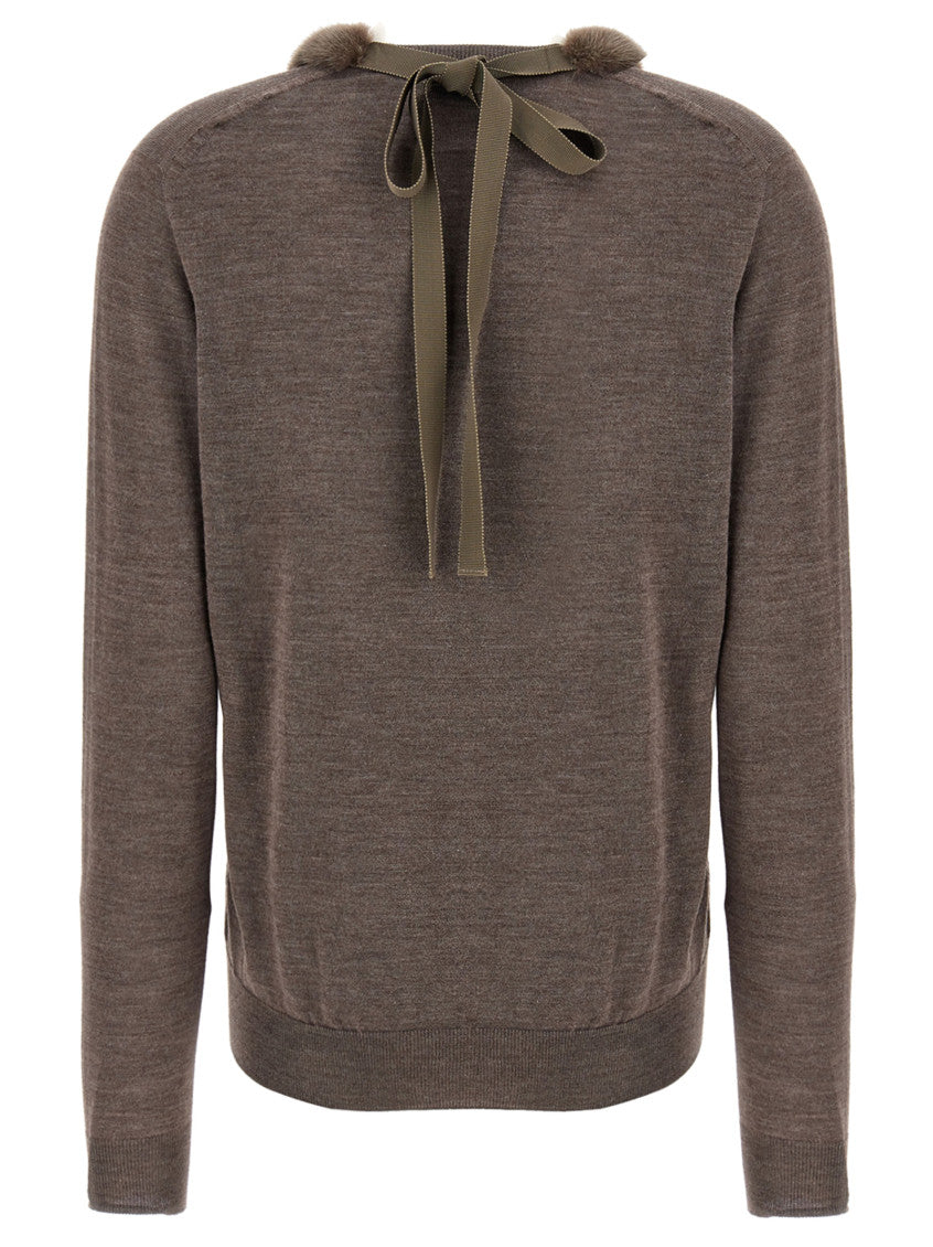 Grey Mink sweater 2