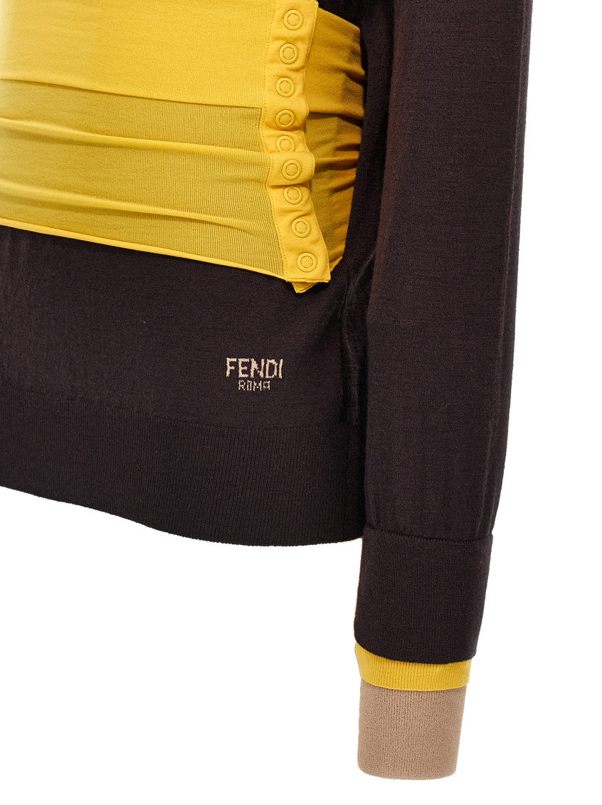 Purple Wool turtleneck sweater 4